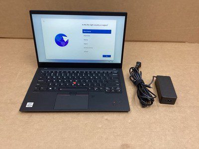 Su-25297. LENOVO / ThinkPad X1 Carbon Gen8 / Core i5-10210U / 第10